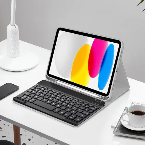Etui na iPad TECH-PROTECT Sc Pen Szary Klawiatura