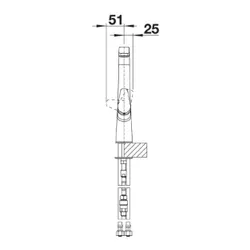Bateria BLANCO Avona-S 526170 Czarny