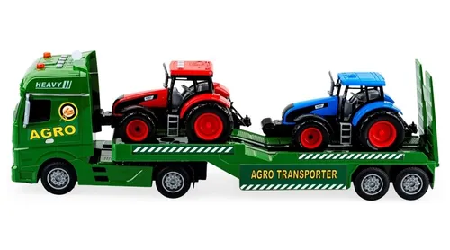 Zestaw pojazdów DUMEL Flota miejska Transporter rolniczy HT30907 (3 szt.)