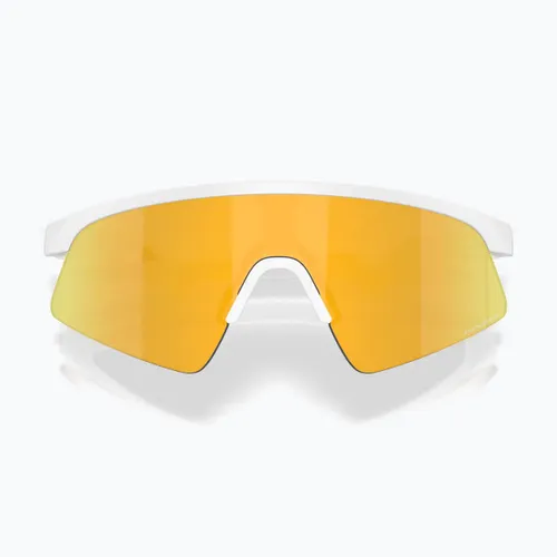 Okulary przeciwsłoneczne dziecięce Oakley resistor sweep matte white/prizm 24k