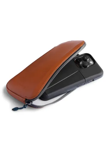 Чехол для телефона и карт Bellroy Venture Phone Pocket Plus - бронзовый