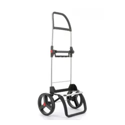 Coș De Cumpărături 2 Large Wheels Folding Rolser I-Max Tweed-Grey