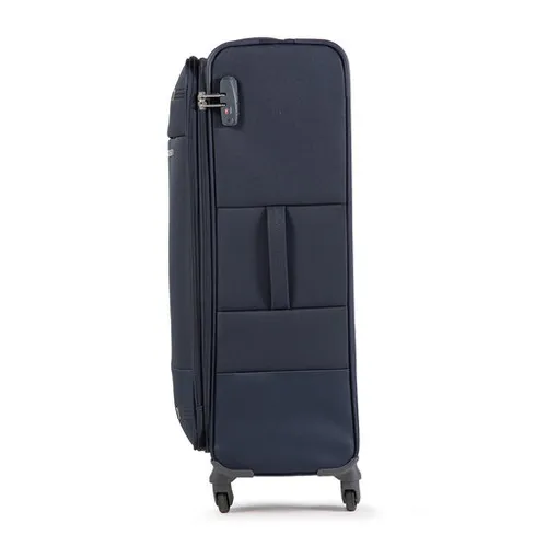 Duża Materiałowa Walizka Samsonite Base Boost 79202-1598-1CNU Navy Blue