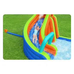 Dmuchany plac zabaw Bestway park wodny zjeżdżalnia dla dzieci 365x320x270 cm