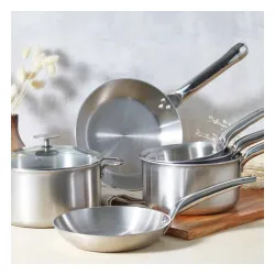 DE BUYER Alchimy Konikalny 24 cm - rondel ze stali nierdzewnej