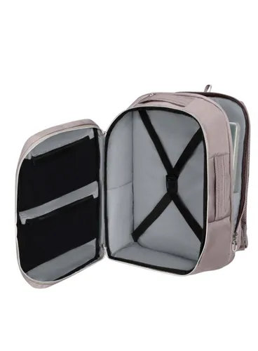 Рюкзак ручная кладь Samsonite Guardit Classy BP Underseater 15,6" - stone grey