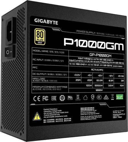 Gigabyte P1000GM 1000W Güç Kaynağı (GP-P1000GM)