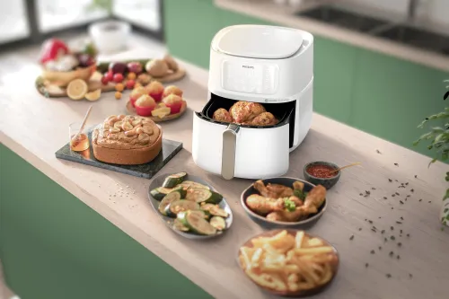 Air Fryer Frytkownica beztłuszczowa PHILIPS Ovi Connected XXL HD9285/00 7.2l Wi-Fi ponad 1000 darmowych przepisów