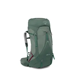 Plecak górski damski Osprey Aura AG LT 50 - koseret/darjeelin spring green