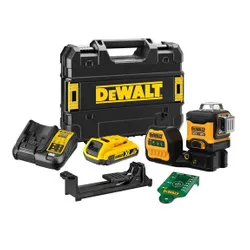 Çok hatlı lazer 3x360 Yeşil DeWalt DCE089D1G18