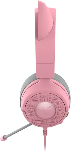 Słuchawki przewodowe z mikrofonem Razer Kraken Kitty V3 X Nauszne Różowy