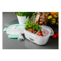 Lunchbox podgrzewany N'oveen LB330 1,1l Miętowy