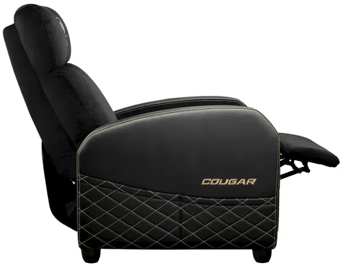 Sofa gamingowa COUGAR Elite Czarno-złoty