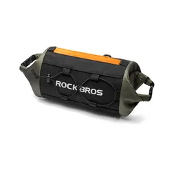Torba rowerowa na kierownicę Rockbros 30110045001 Bike Front Bag black/green/orange