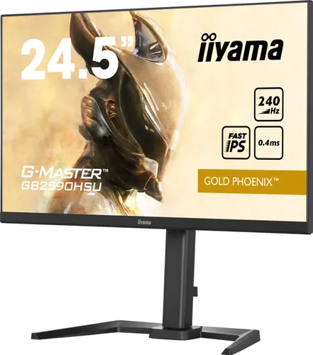 Monitor iiyama G-MASTER Gold Phoenix GB2590HSU-B5 24,5" Full HD IPS 240Hz 0,4ms Gamingowy