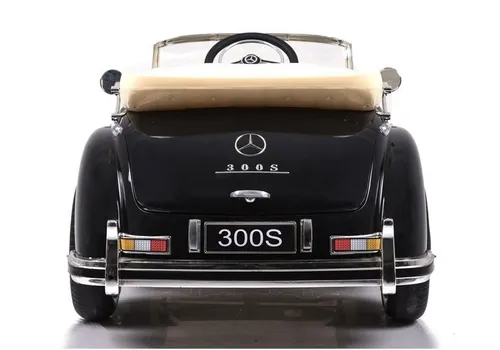 Auto Na Akumulator Dla Dziecka Retro Mercedes 300S Eva LED Pilot Skóra MP3
