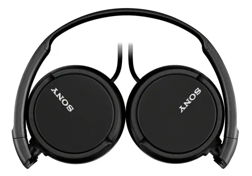 Słuchawki przewodowe Sony MDR-ZX110AP Nauszne Mikrofon Czarny