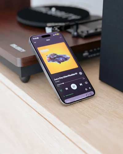 Gramofon MAJORITY Moto Plus Orzech