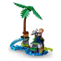 Конструктор Lego Jurassic World столкновение с бариониксом: охота за сокровищами (75935)