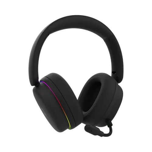 Słuchawki bezprzewodowe z mikrofonem Aqirys Luna Nauszne Czarny