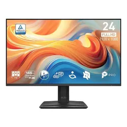 MSI PRO MP242 E14C - 144Hz | Full HD | IPS | 23.8'' | USB-C PD15W