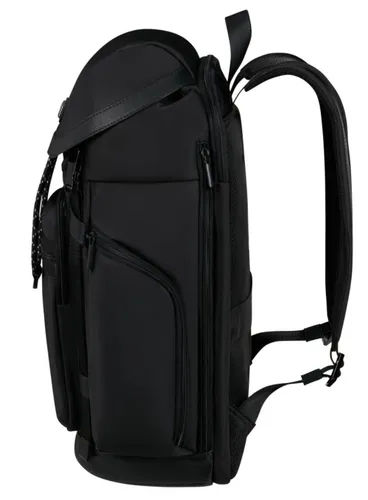 Рюкзак городской Samsonite Relyon Backpack 15,6" с клапаном - чёрный