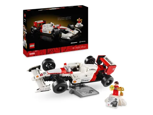 LEGO Icons 10330 McLaren MP4 / 4 и Айртон Сенна