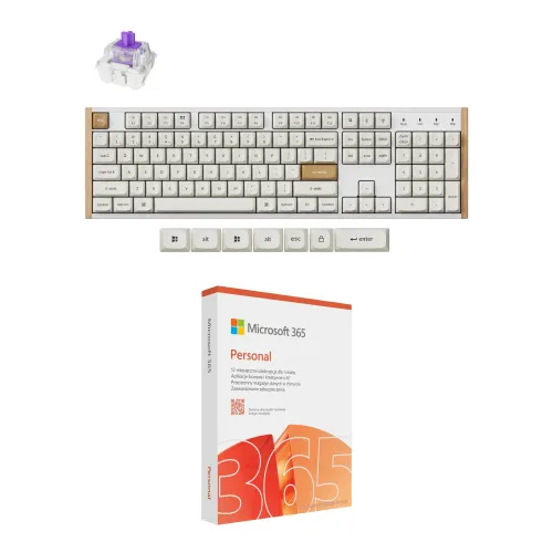 Klawiatura KEYCHRON K10H-Q1 Wireless + Program MICROSOFT 365 Personal