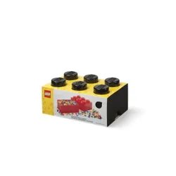 Lego Classic 40000803 Pojemnik klocek Lego Brick 6 - Czarny