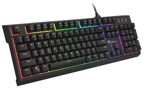 Klawiatura hybrydowa Genesis Thor 150 RGB Czarny