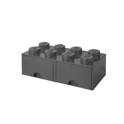 Lego Classic 40061754 Szuflada klocek Lego Brick 8 - Ciemnoszary