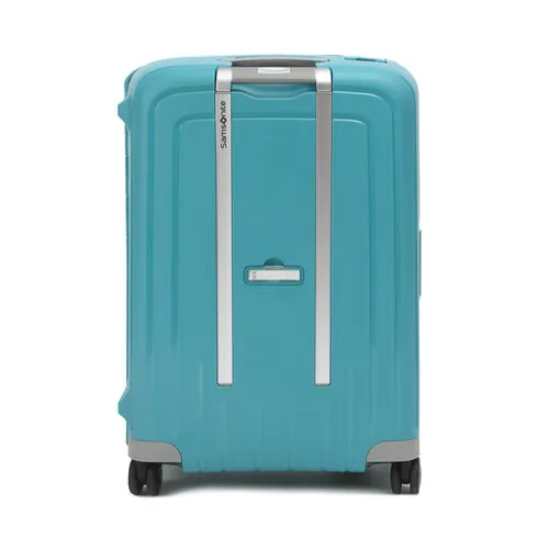 Средний жесткий чемодан Samsonite S'Cure 49307-1012-1beu Aqua Blue