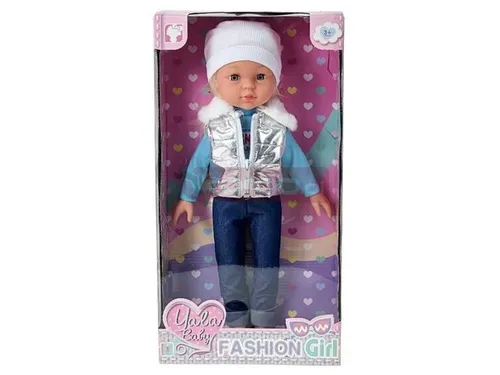 Lalka winylowa 43cm mówi i śpiewa po polsku