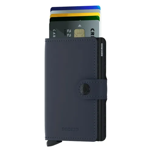 Portfelik RFID Miniwallet Secrid Matte - night blue