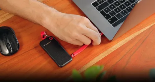 Dysk VERBATIM Pocket 1TB SSD Czarno-czerwony