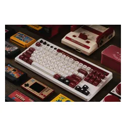 Klawiatura mechaniczna 8BitDo Mechanical Keyboard Fami Edition Kailh Box Brown V2 Brązowy