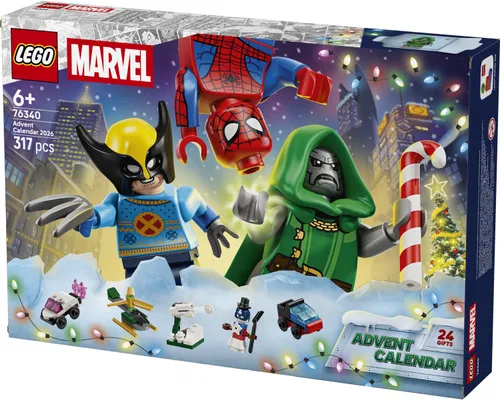 LEGO 76340 Super Heroes Kalendarz adwentowy na 2026 rok
