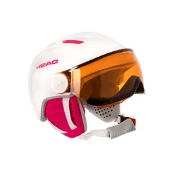 Kask narciarski dziecięcy z szybą HEAD MAJA VISOR - Rozmiar - XS/S