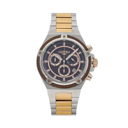 Часы Roamer Tempomaster Chrono 221837 49 65 20 Серебристый