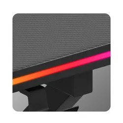 Biurko gamingowe HUZARO Hero 1.7 RGB Czarny