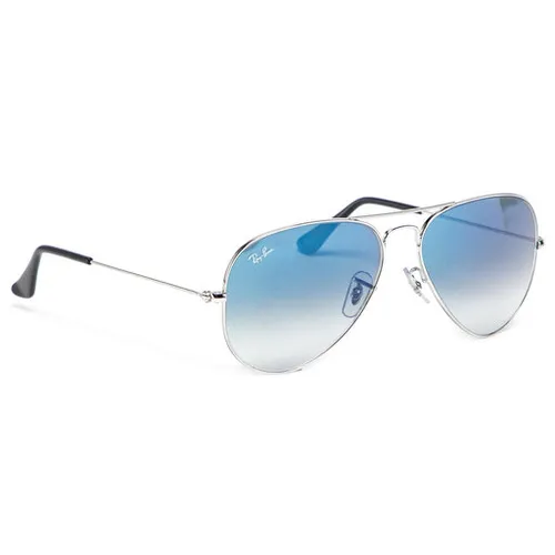 Солнцезащитные очки Ray-Ban Aviator Gradient 0rb3025 003/3F Silver / Blue