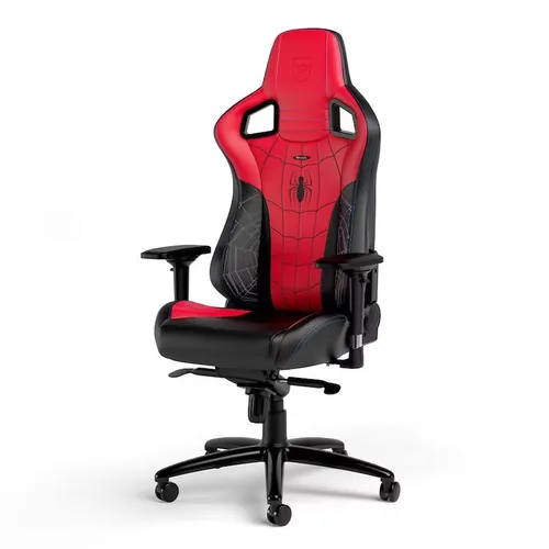 Fotel Noblechairs EPIC Spider-Man Edition Gamingowy do 120kg Skóra ECO Czarno-czerwony