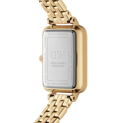 Daniel Wellington Quadro Roman Numerals 5-Link Watch DW00100688 Золото