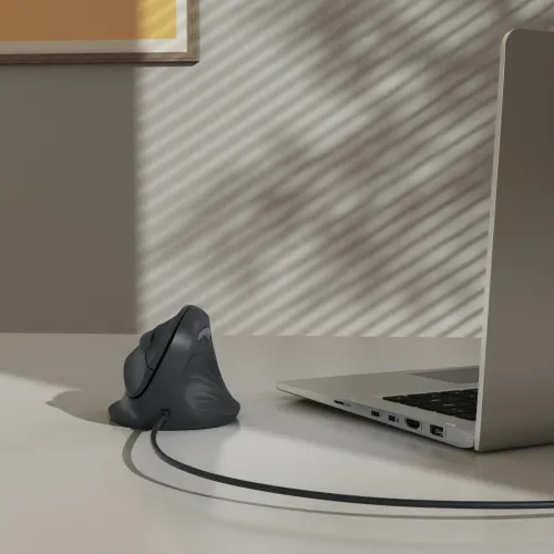 Myszka Hama ECM-500 Dla praworęcznych Czarny