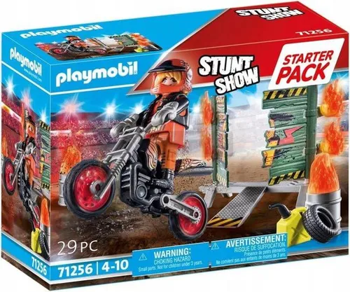 PLAYMOBIL 71256 STARTER PACK POKAZ KASKADERSKI