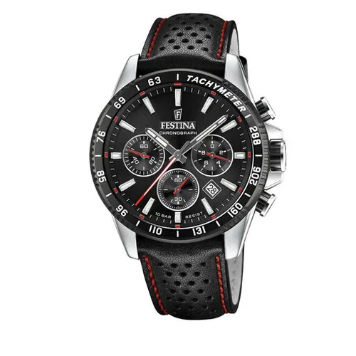 Festina Zamansız Kronograf Saati F20561 / 4 Siyah