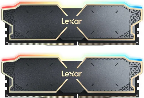 Pamięć RAM Lexar Thor RGB DDR5 32GB (2 x 16GB) 6000 CL38 Czarny