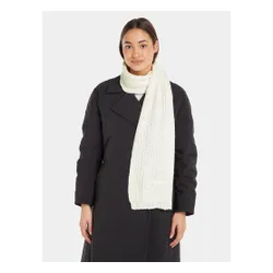 Eșarfă Calvin Klein eșarfă tricotată supradimensionată 30x180 K60k608496 Marshmallow YAL