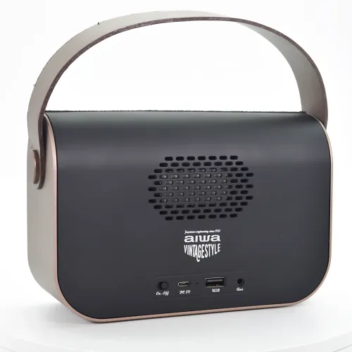 Radioodbiornik Aiwa RBTU-600 Radio FM Bluetooth Czarny