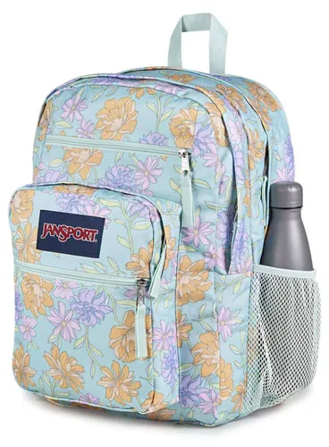 Рюкзак для ноутбука JanSport Big Student - выцветший цветочный / свежая мята